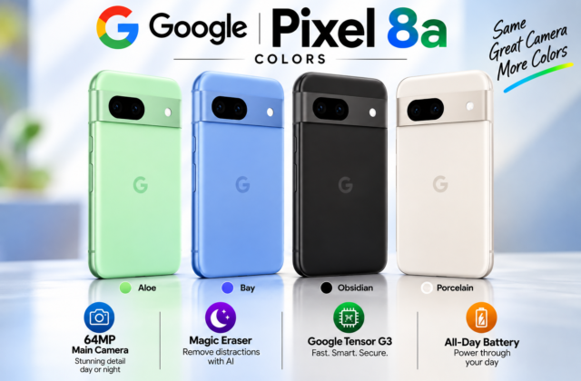 What is the cost of Google Pixel 8a in US?