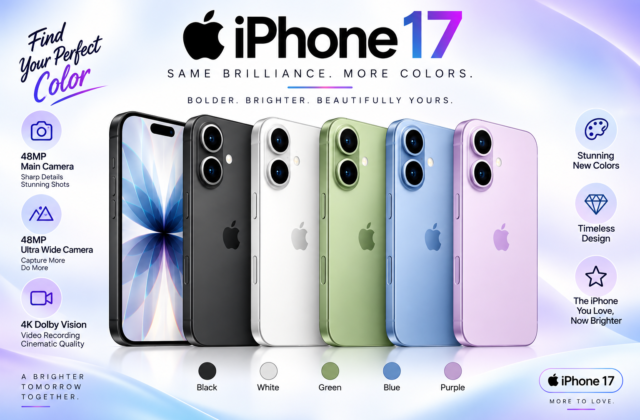What is the iPhone 17 price in US?