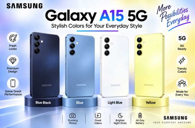 What is the price of the Samsung Galaxy A15 5G in US?