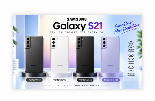 What is the current price of Samsung S21 in US?